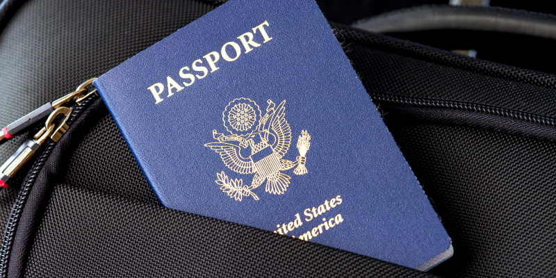 A Lost Passport Problem at the Airport
